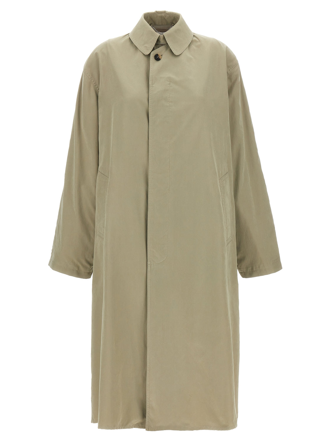 Bicolor Polyester Coat