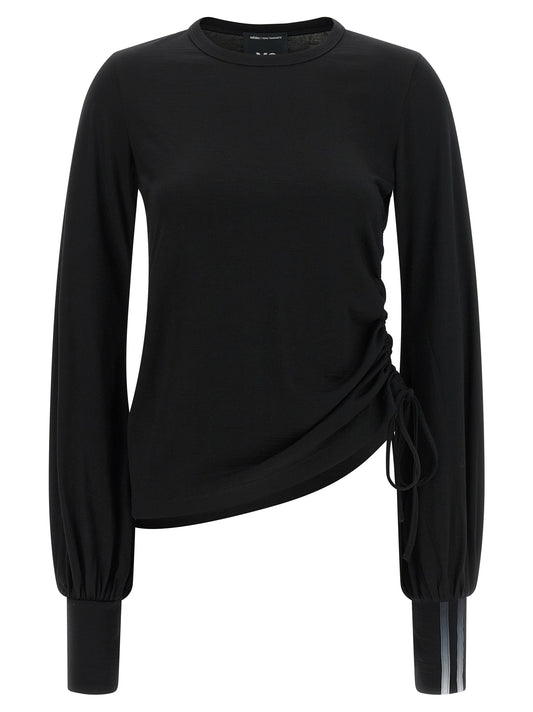 Black Merino Wool Sportswear