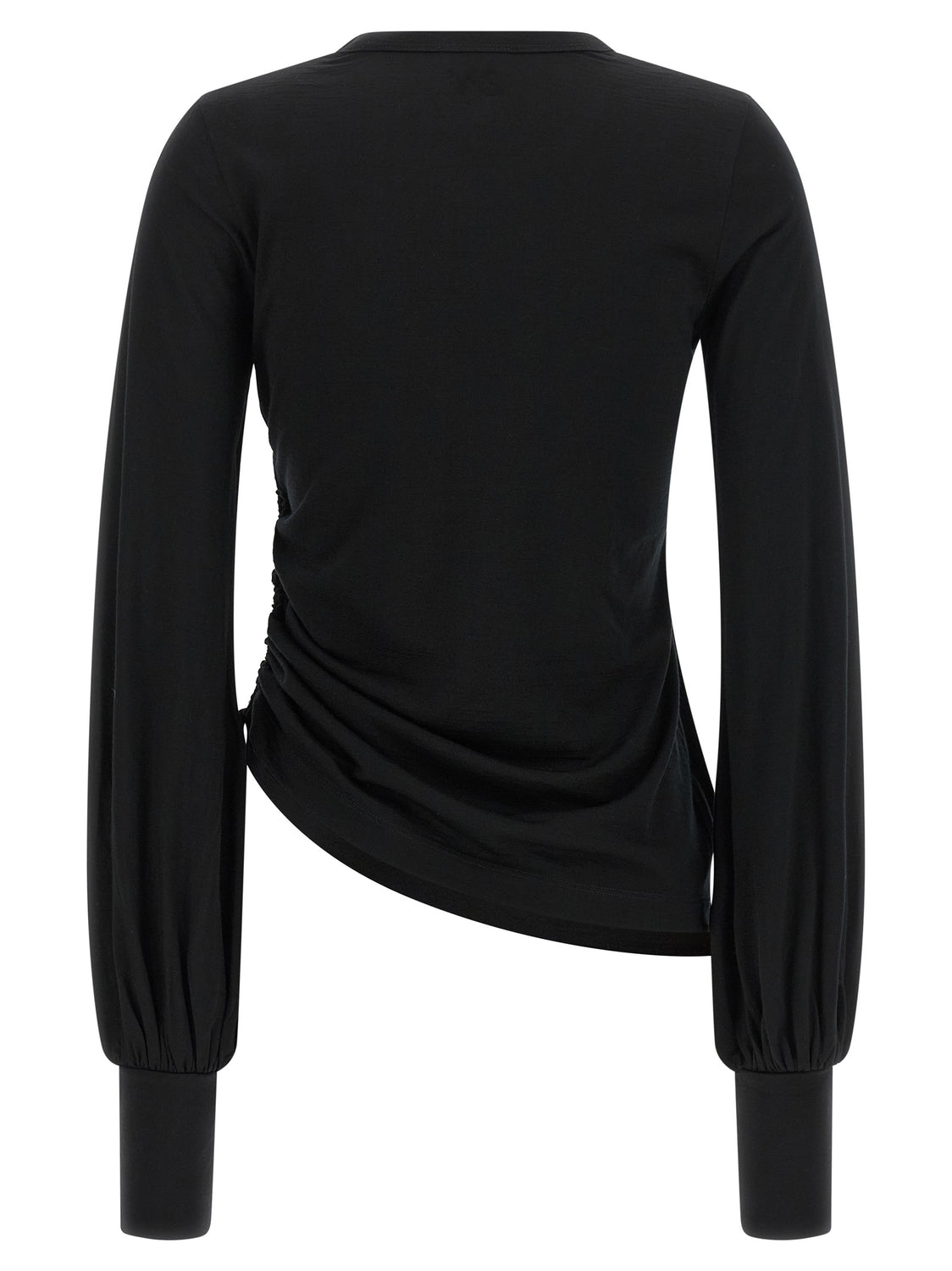 Black Merino Wool Sportswear