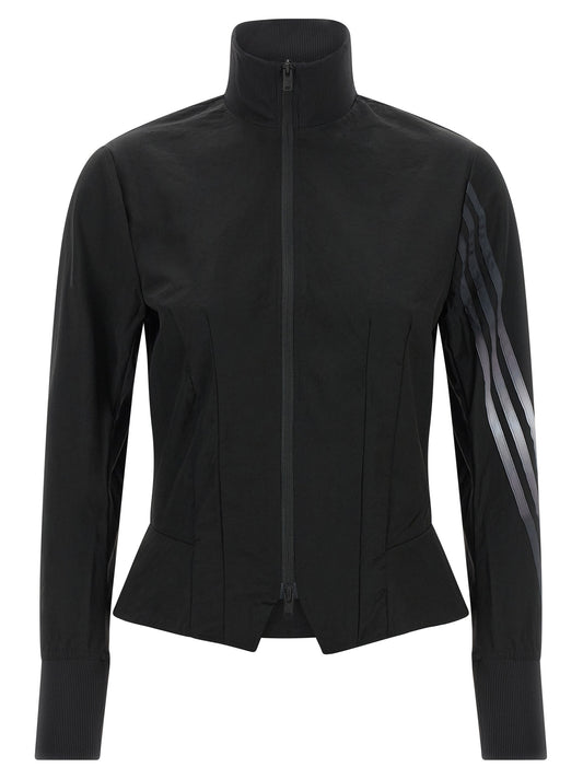 Black Polyamide Sweatshirt