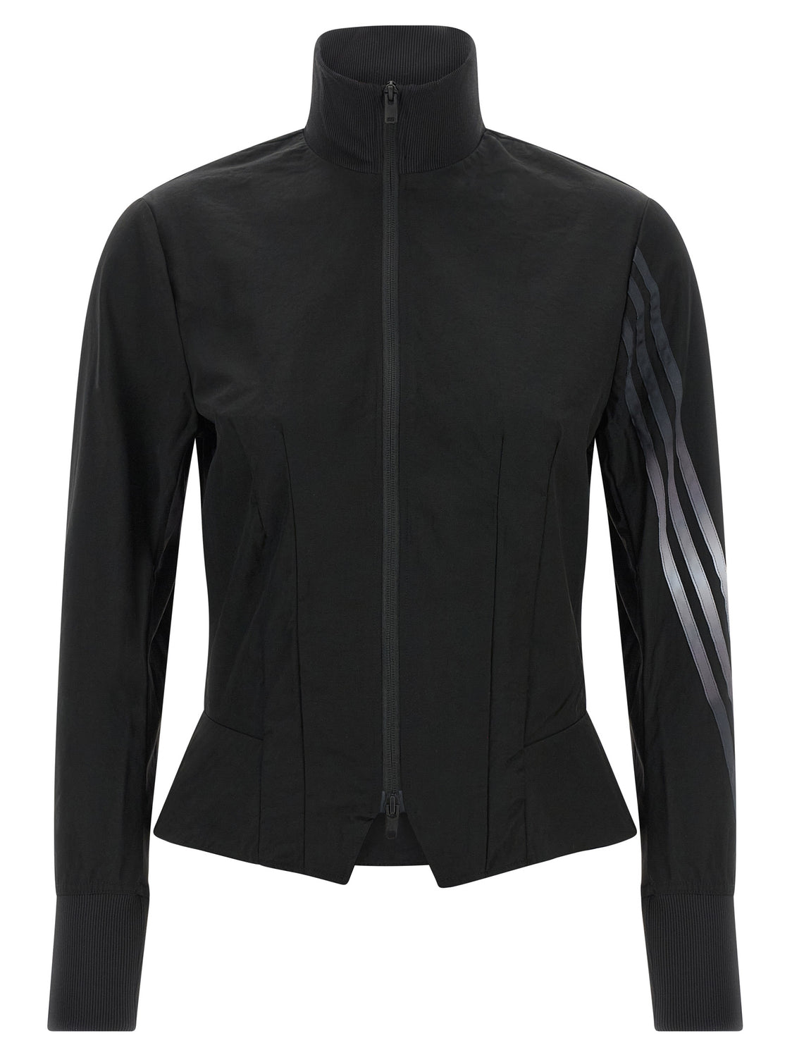 Black Polyamide Sweatshirt