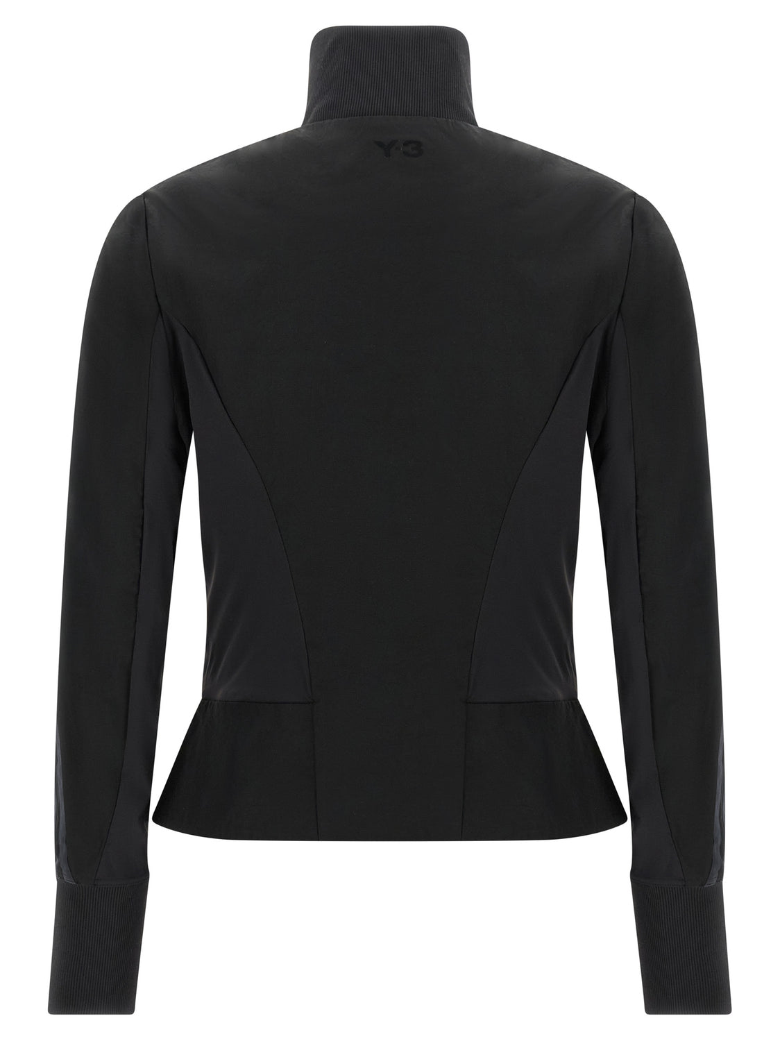 Black Polyamide Sweatshirt