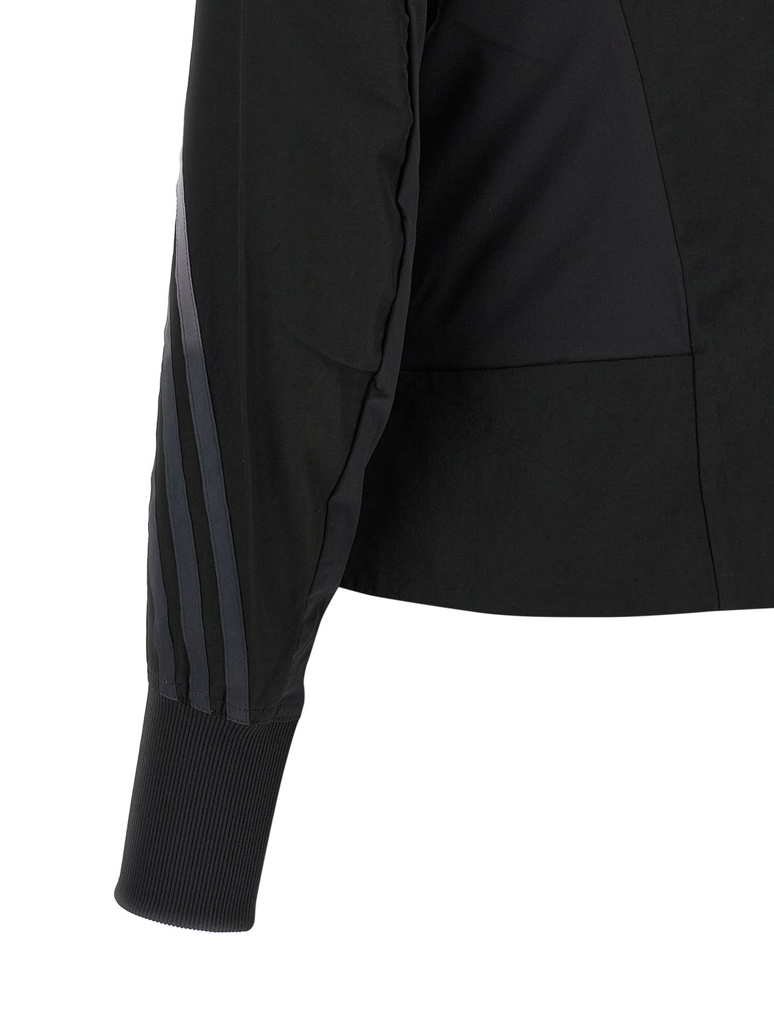 Black Polyamide Sweatshirt