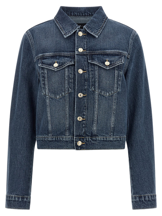 Blue Cotton Denim Jacket