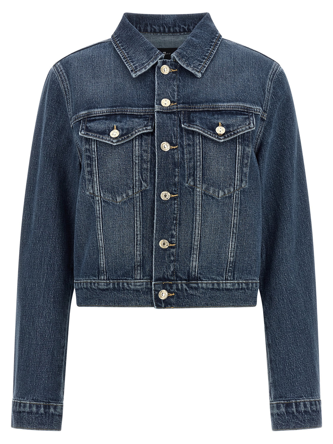 Blue Cotton Denim Jacket