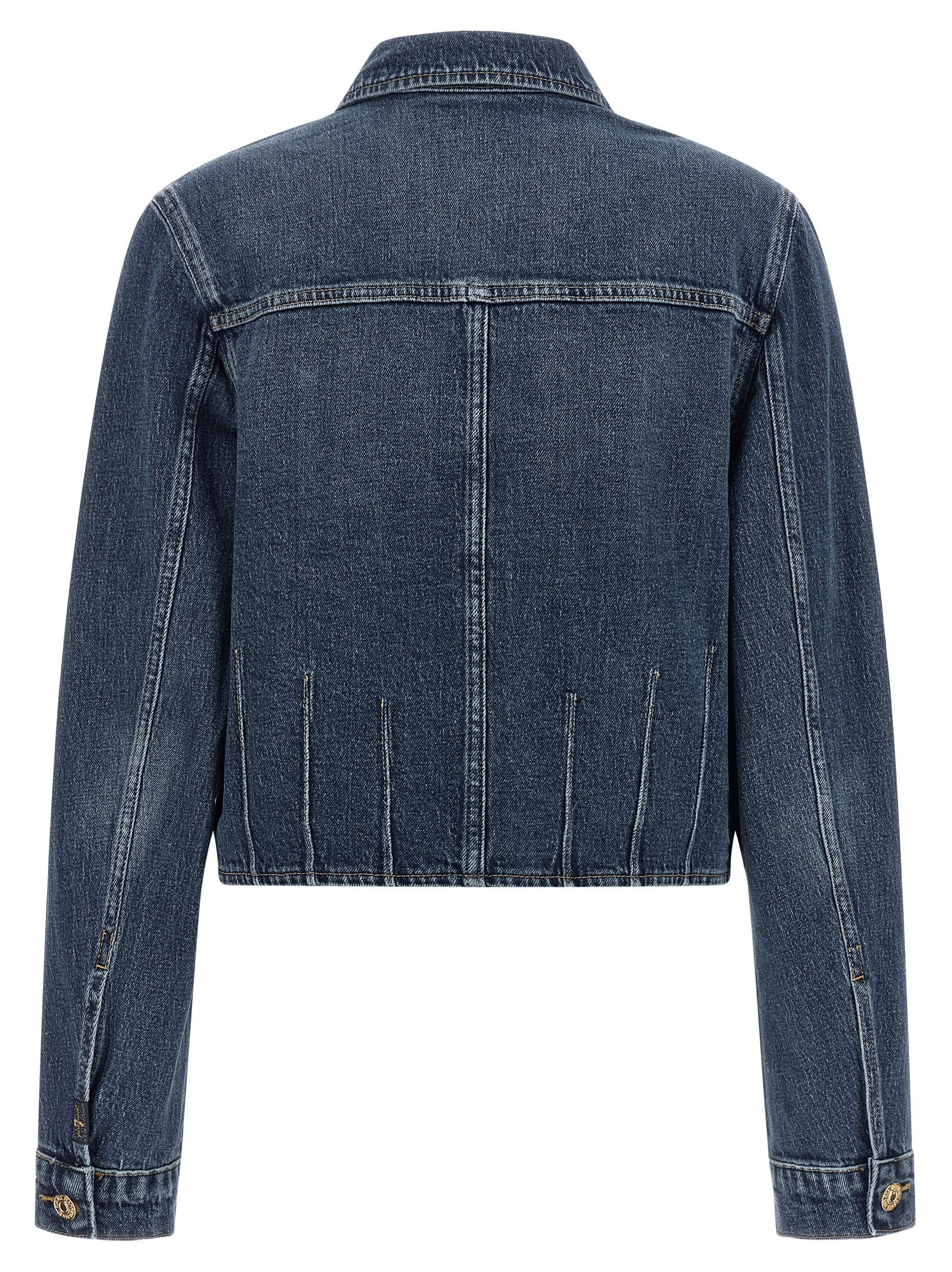 Blue Cotton Denim Jacket