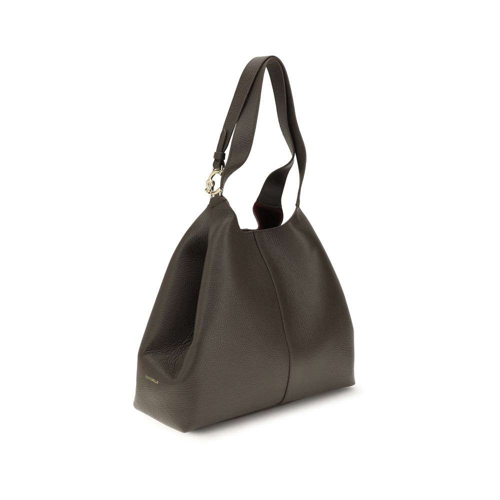 Brown Calf Leather Bos Taurus Shoulder Bag