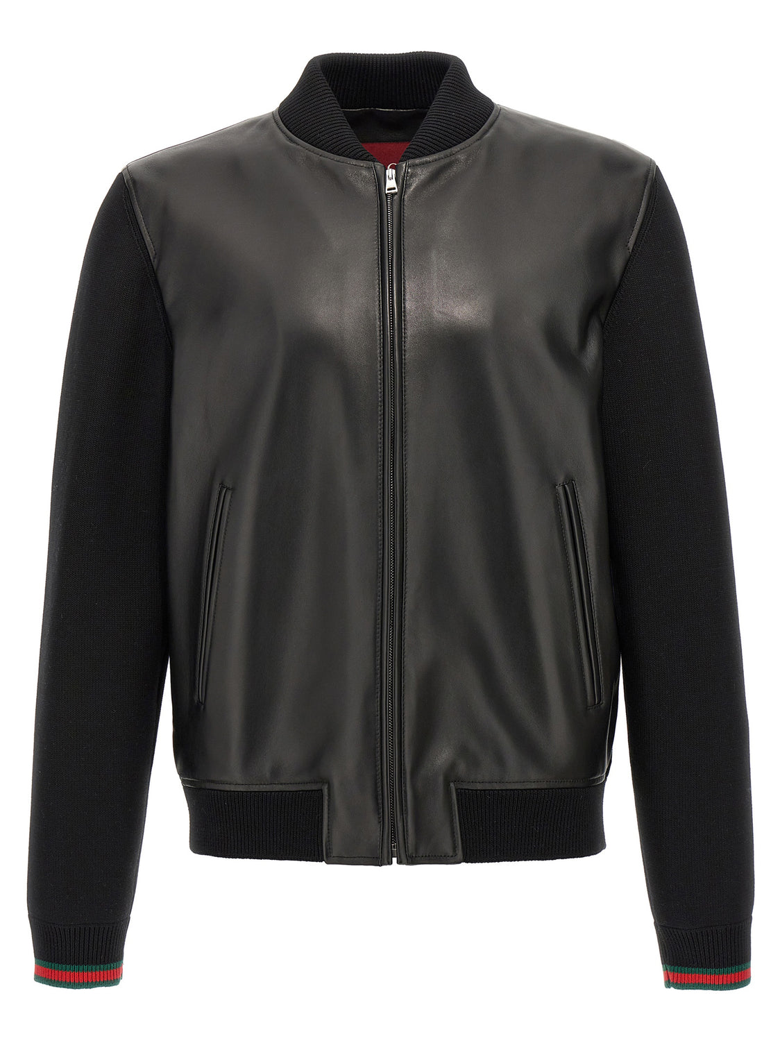 Black Lamb Leather Leather Jacket