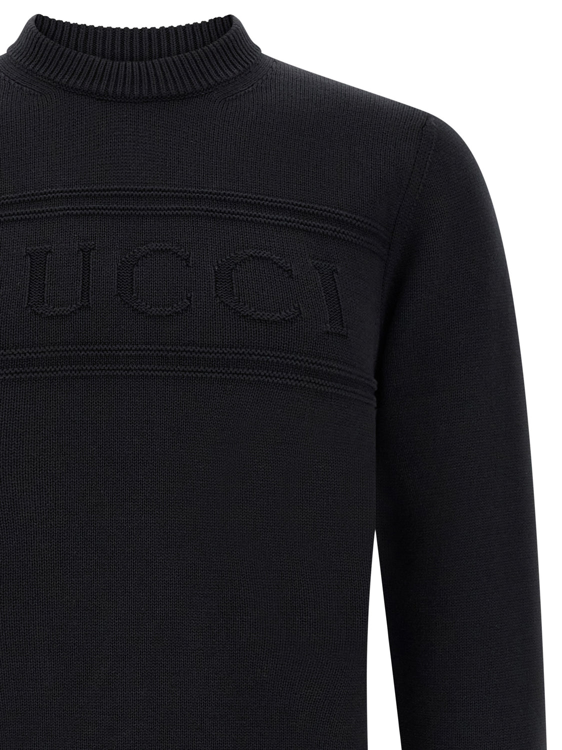 Black Cotton Cardigan