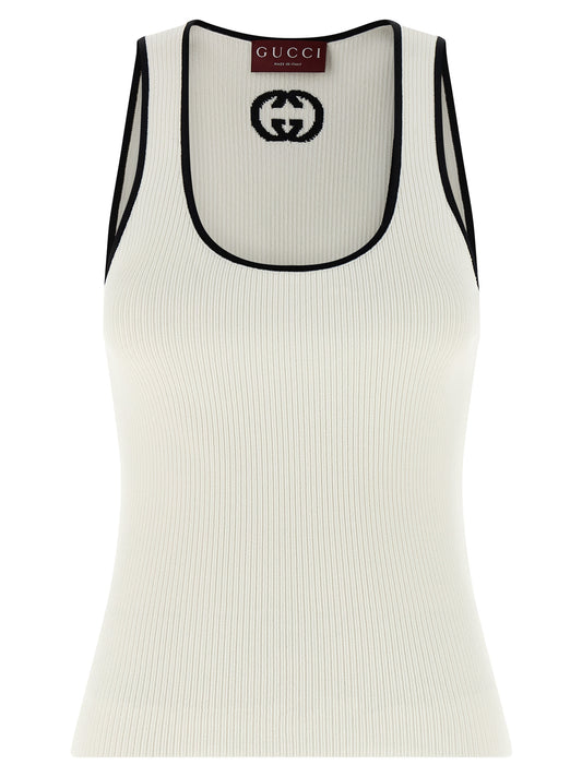 Bicolor Viscose Tank Tops