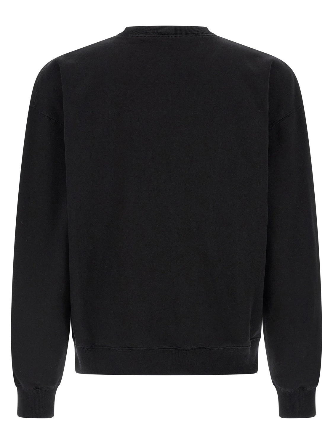 Black Cotton Sweatshirt