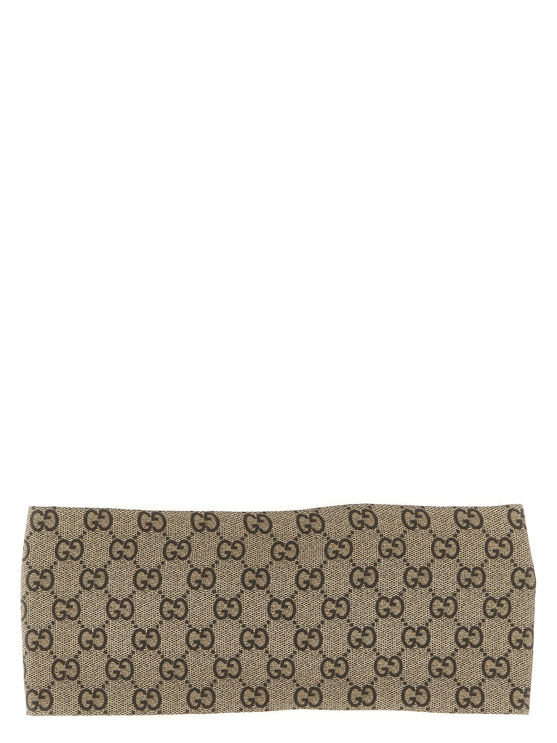Beige Silk Headband