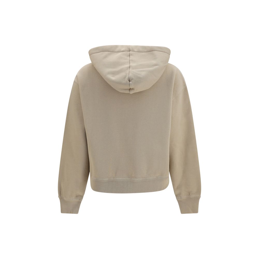 Beige Cotton Sweatshirt