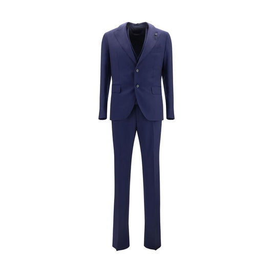 Blue Wool Oves Aries Two-Piece Suit