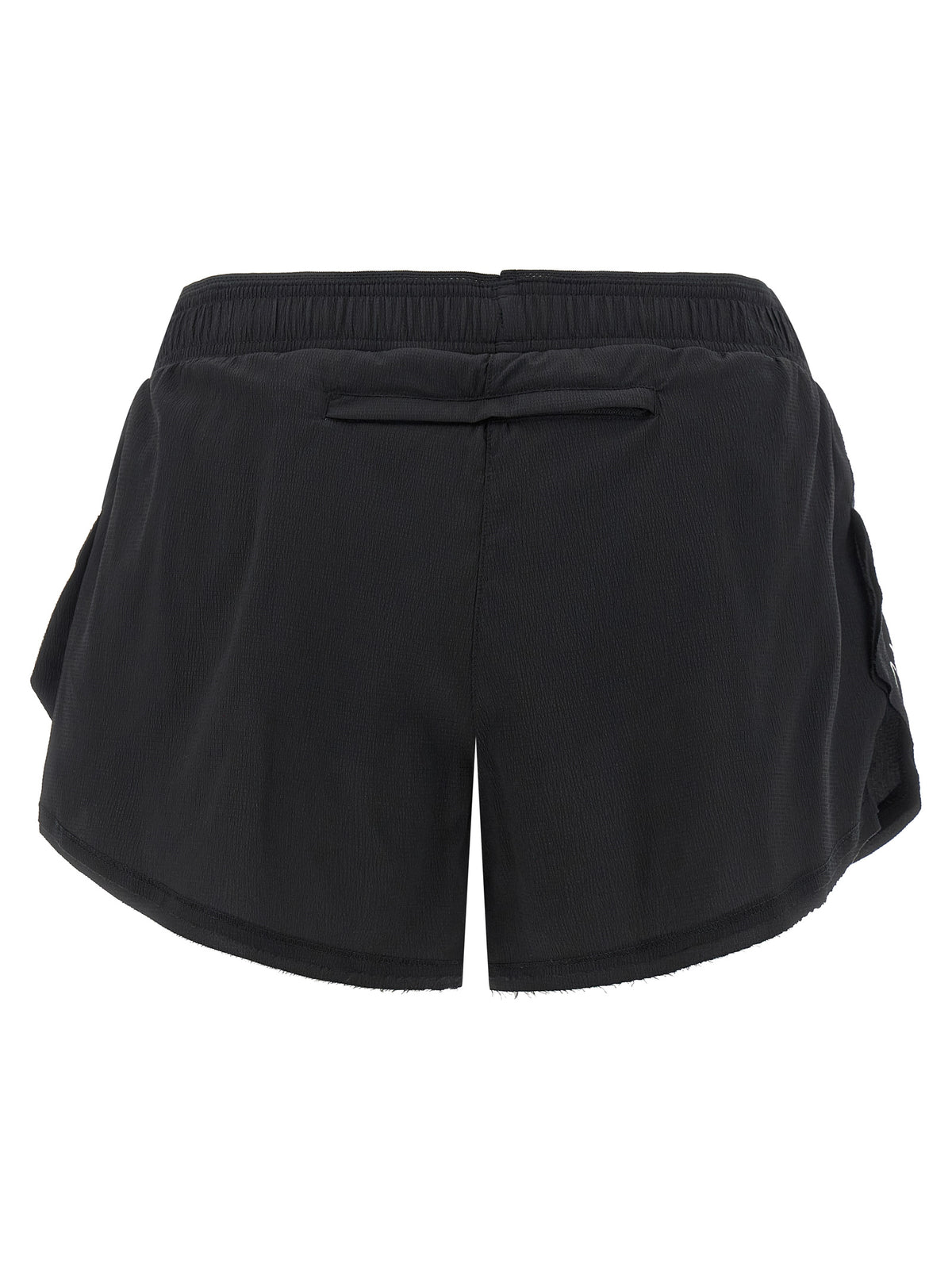 Black Polyamide Bermuda Shorts