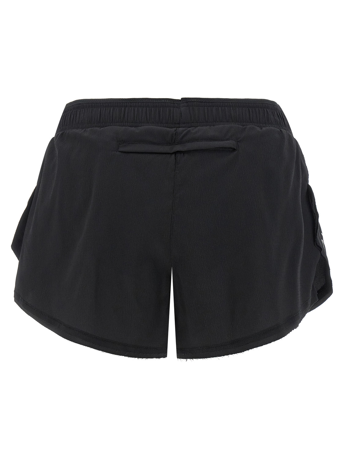Black Polyamide Bermuda Shorts