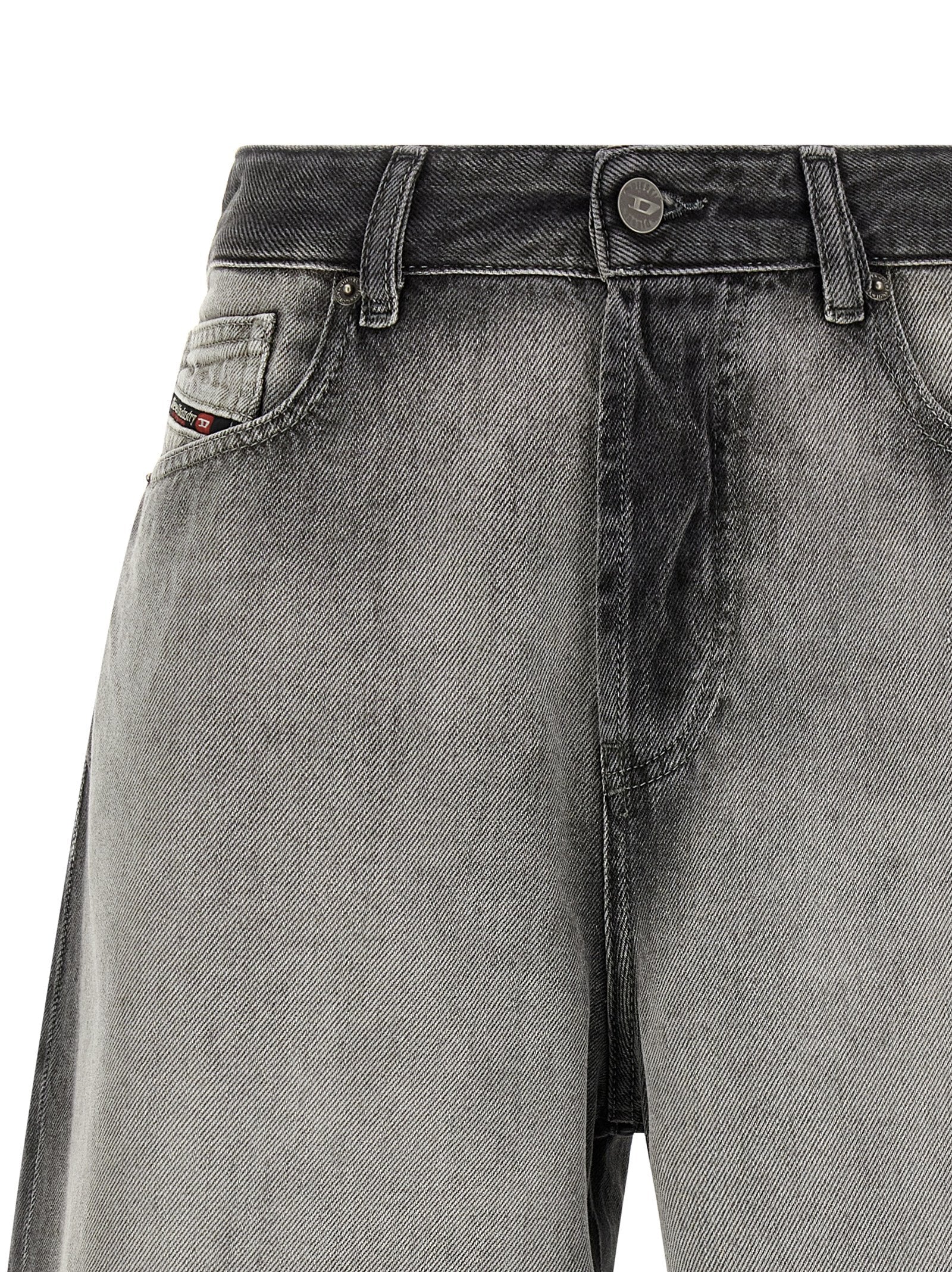 Gray Cotton Bermuda Shorts