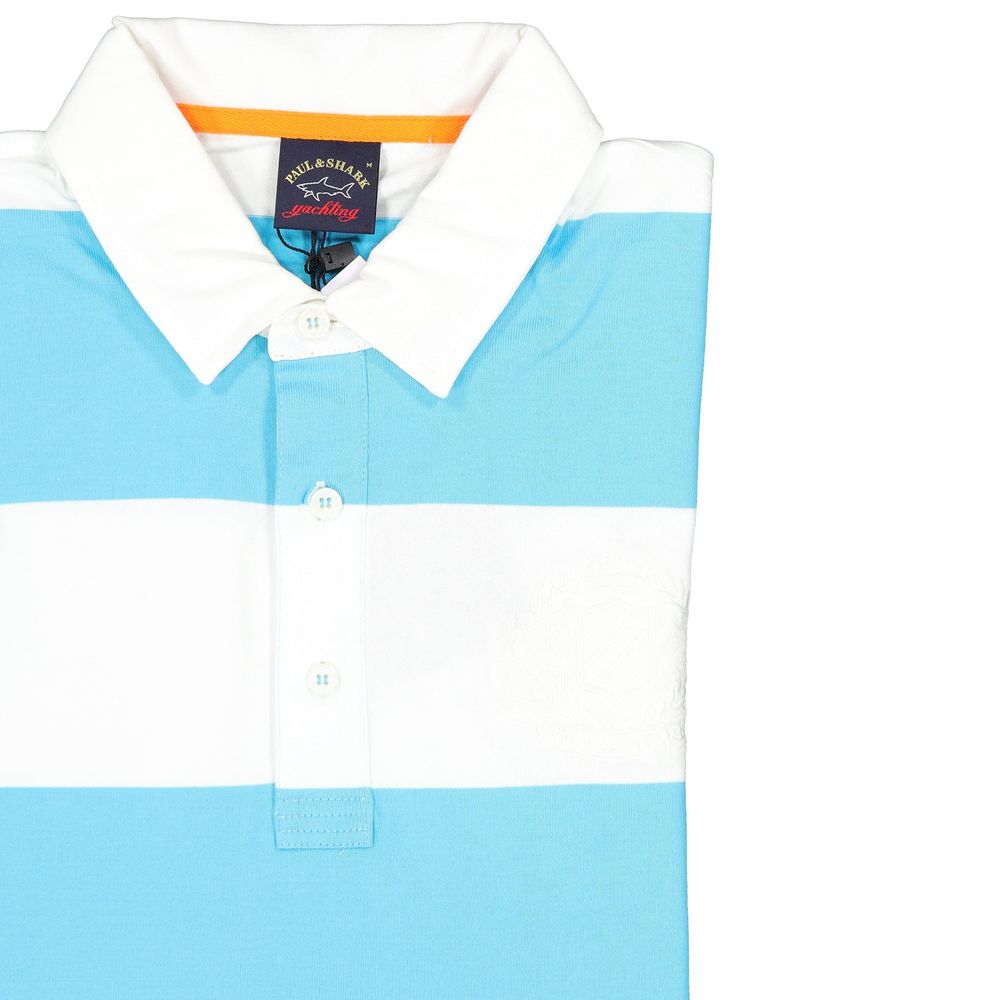 White Cotton Polo Shirt