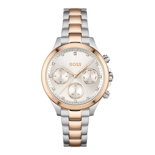 Gold Stainless Steel Dress Watch