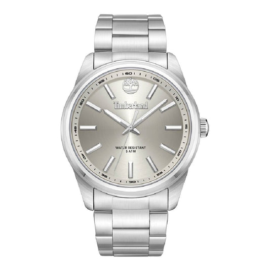 Gray Stainless Steel Dress Watch