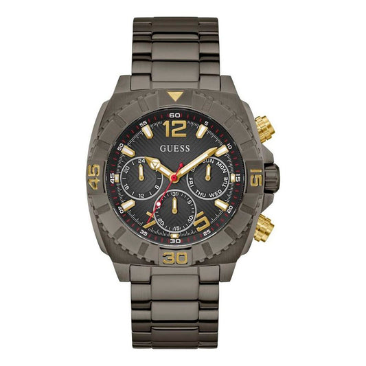 Gray Stainless Steel Dress Watch