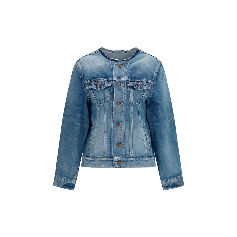 Blue Wool Oves Aries Denim Jacket