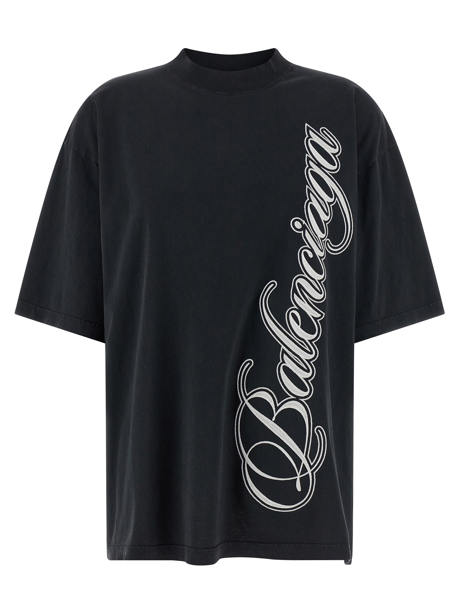 Black Cotton T-Shirt