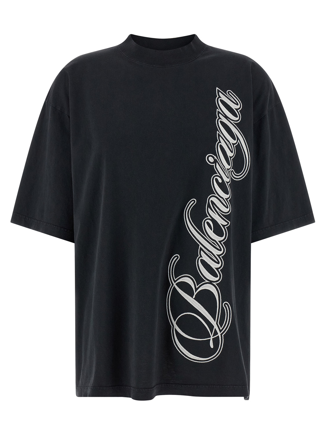 Black Cotton T-Shirt