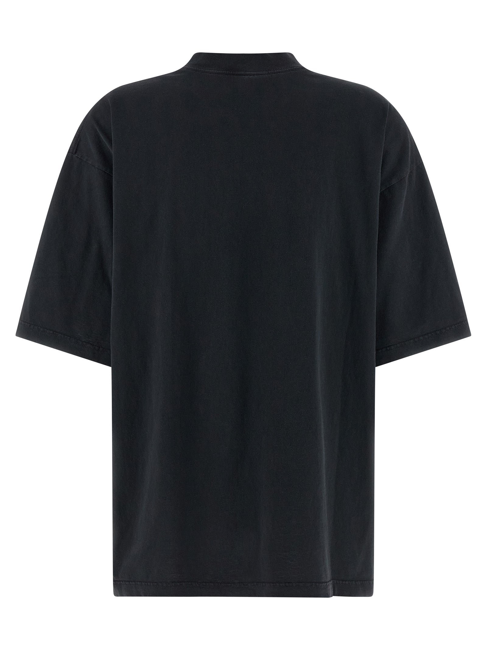 Black Cotton T-Shirt