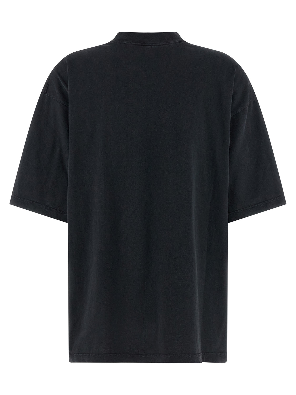Black Cotton T-Shirt