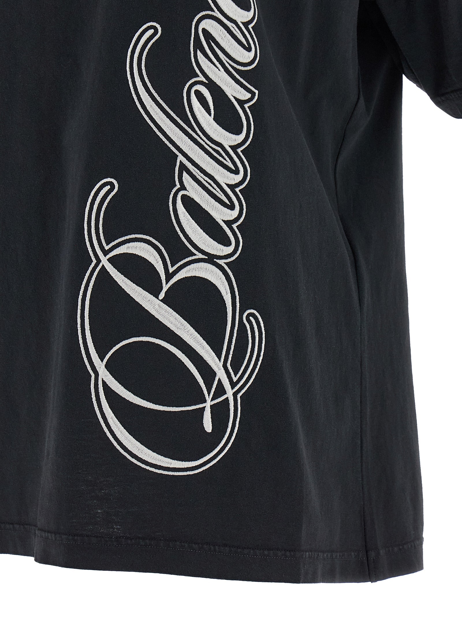 Black Cotton T-Shirt