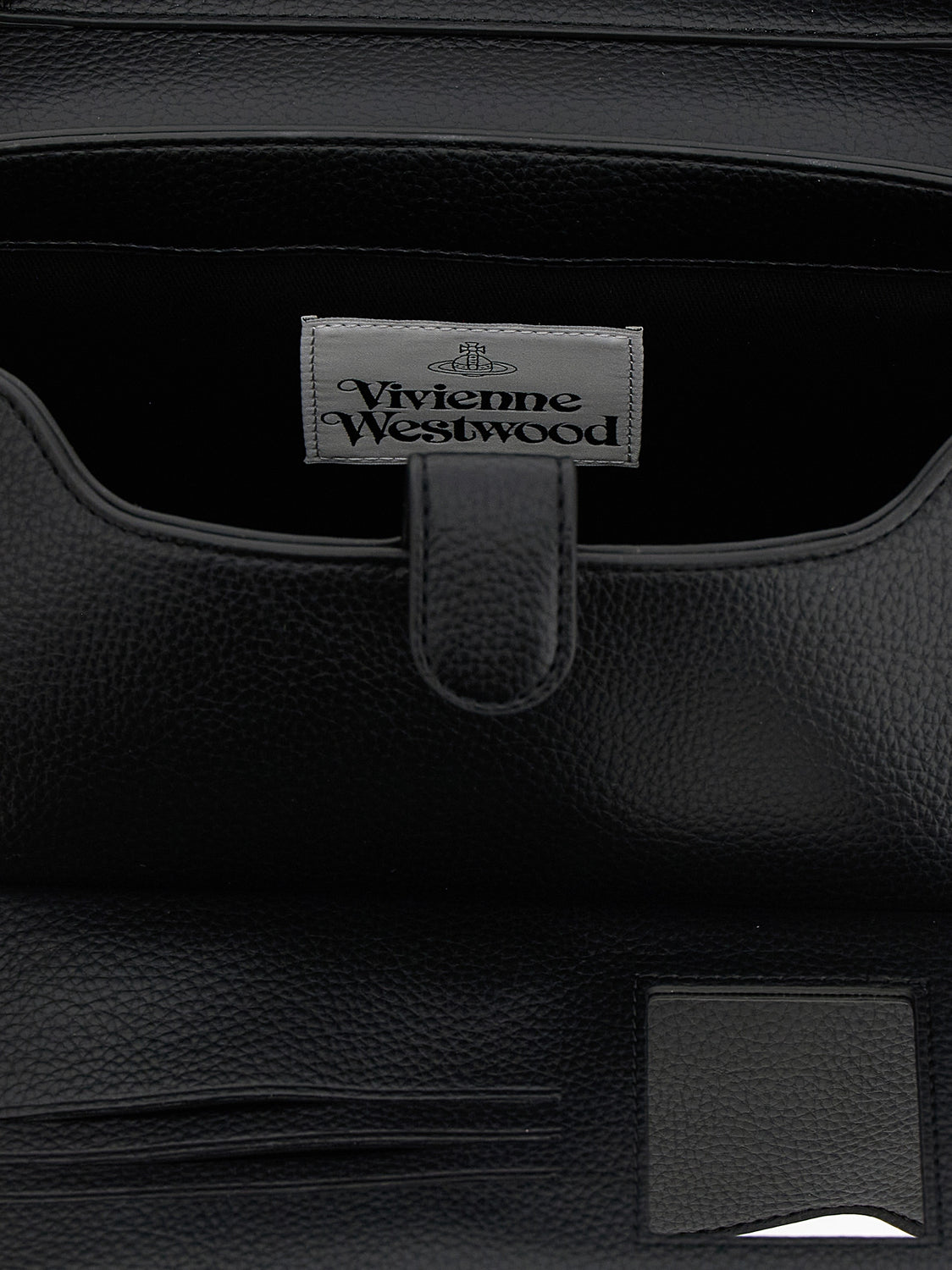 Black Polyethylene Shoulder Bag