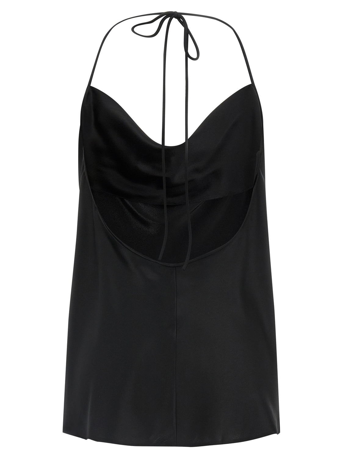 Black Silk Tank Tops