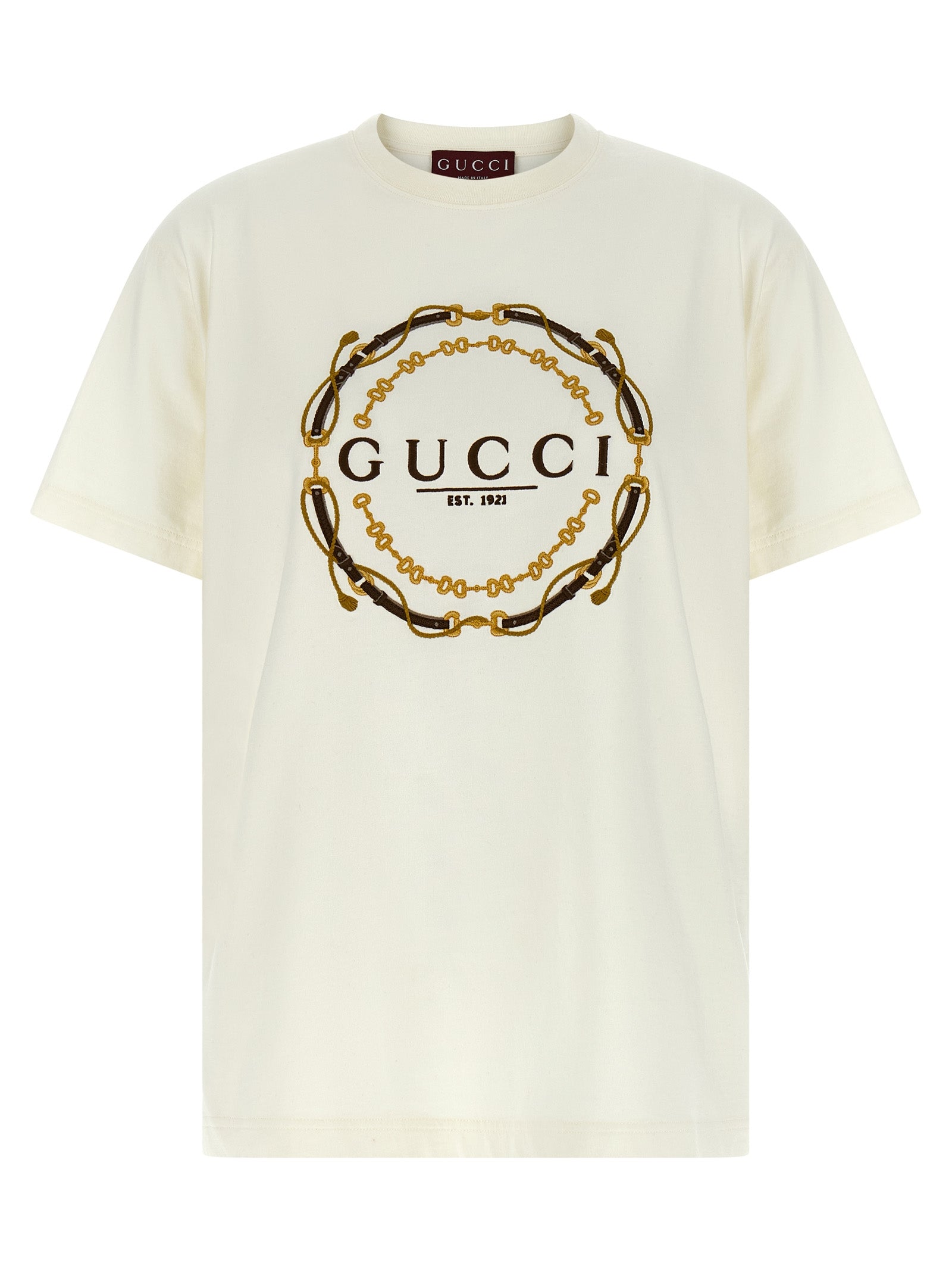 White Fabric T-Shirt