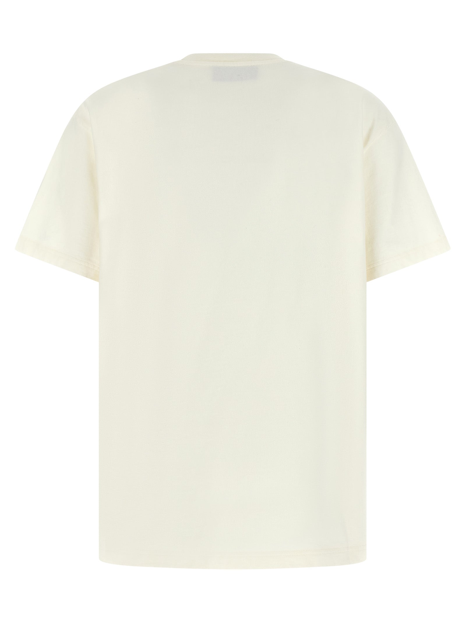 White Fabric T-Shirt