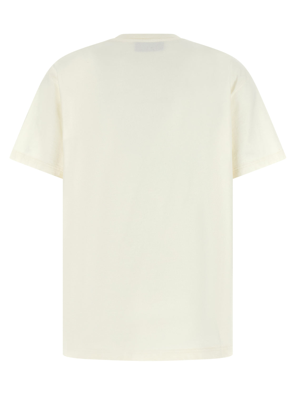 White Fabric T-Shirt