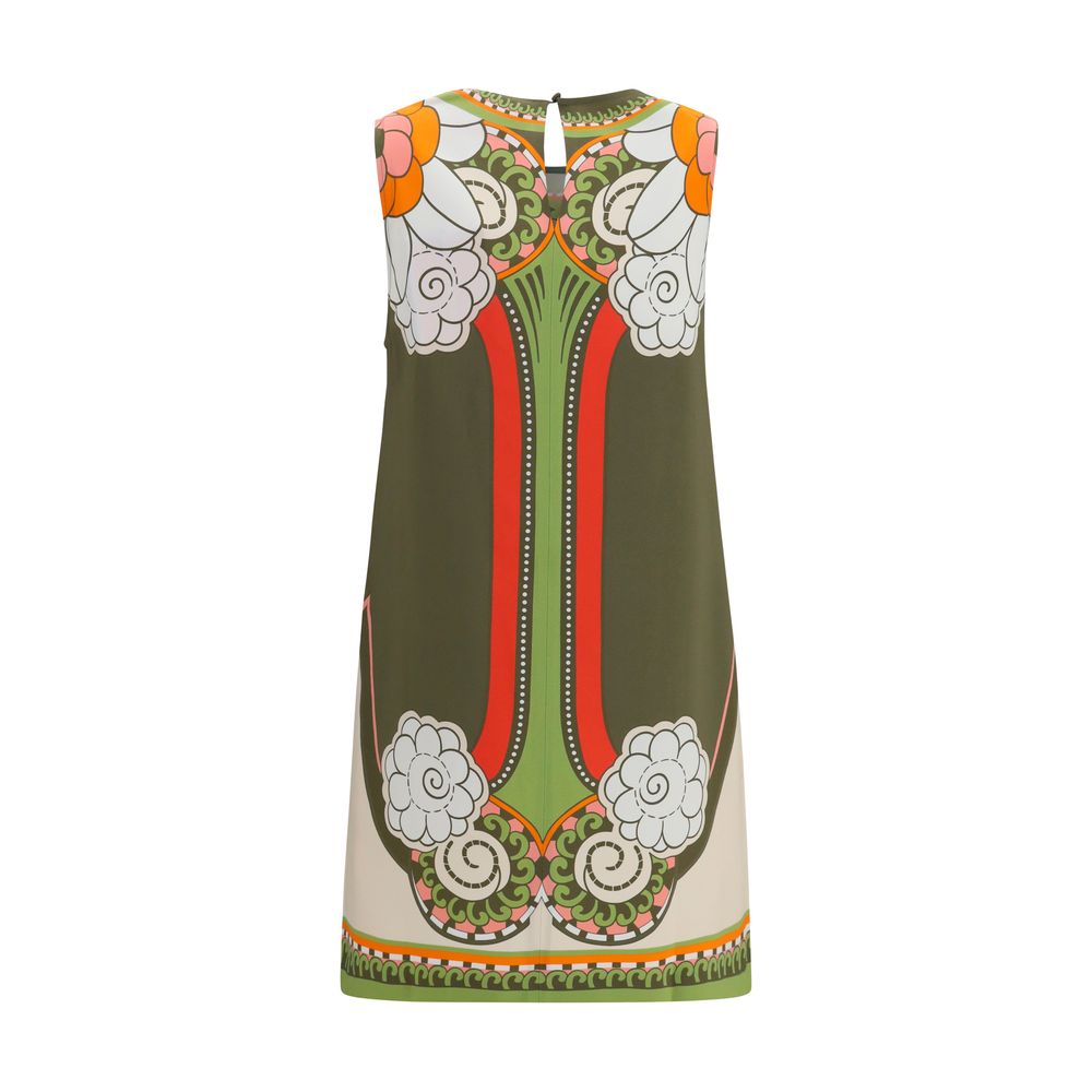 Multicolor Viscose Casual Dress