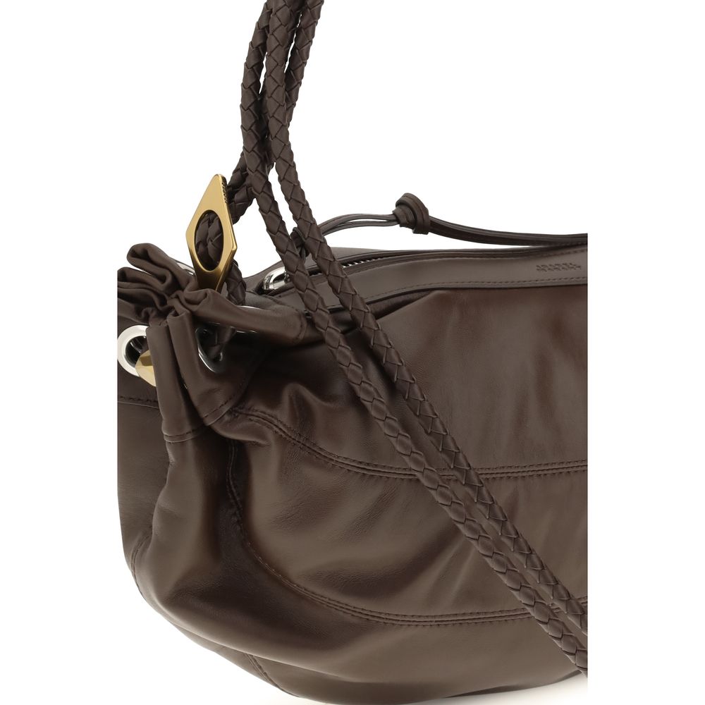 Brown Lamb Ovis Aries Shoulder Bag