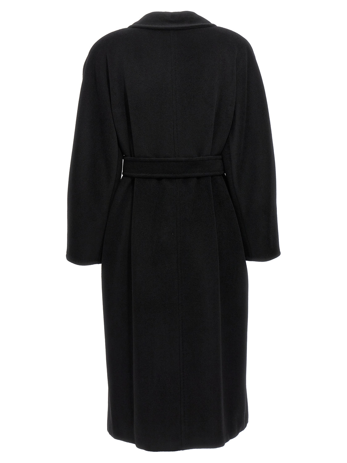 Black Virgin Wool Coat