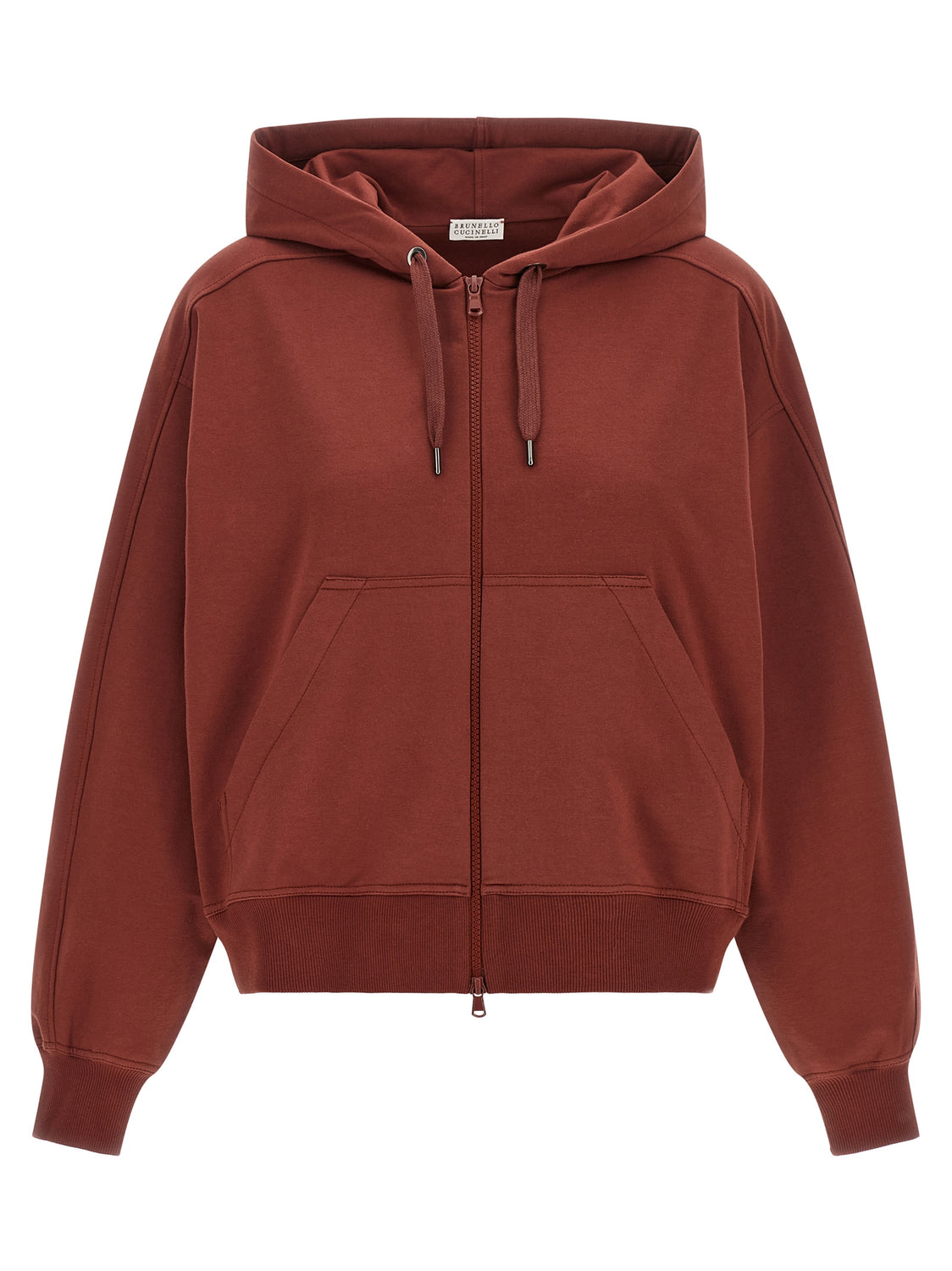 Bordeaux Cotton Sweatshirt