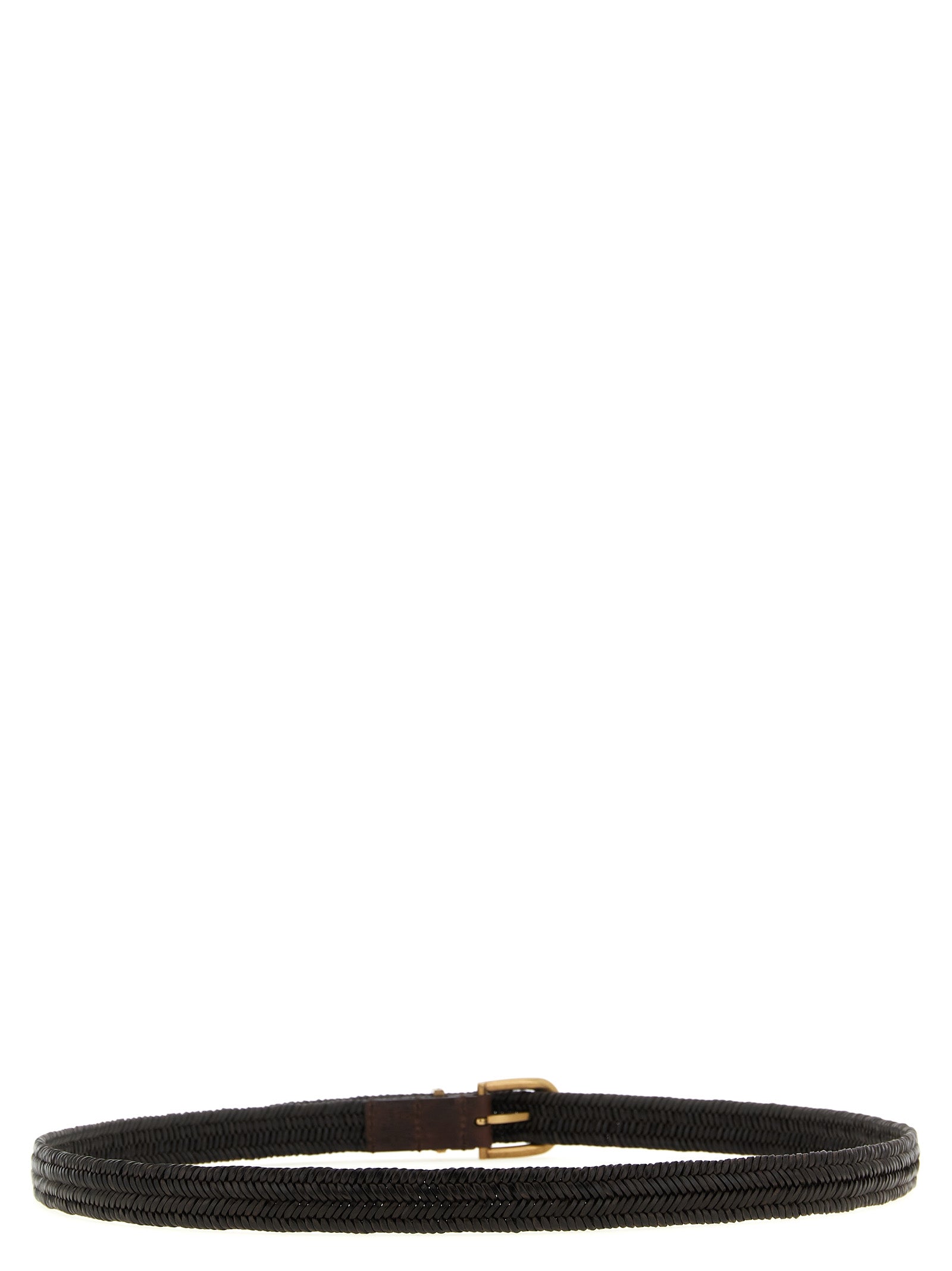 Brown Leather Regular Belt