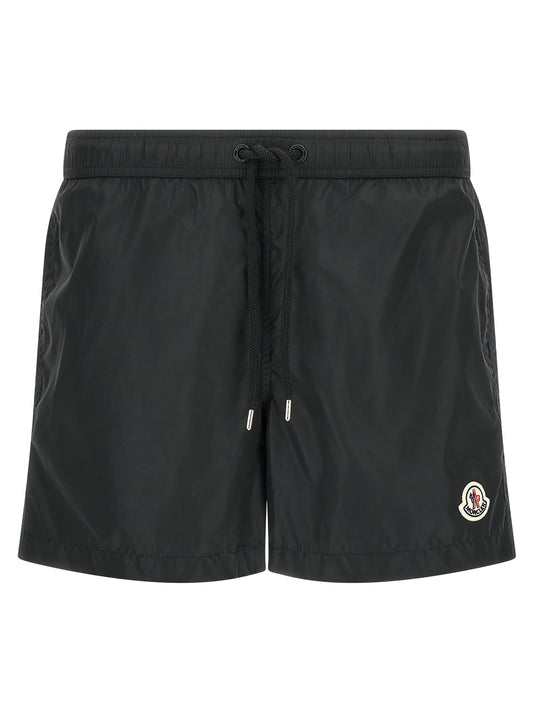 Black Polyamide Knee Length