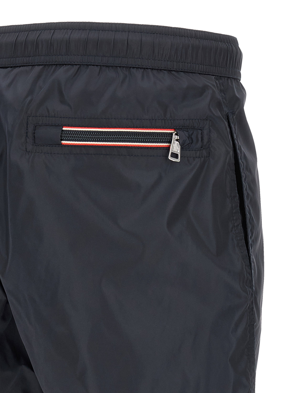 Blue Polyamide Cargo Shorts