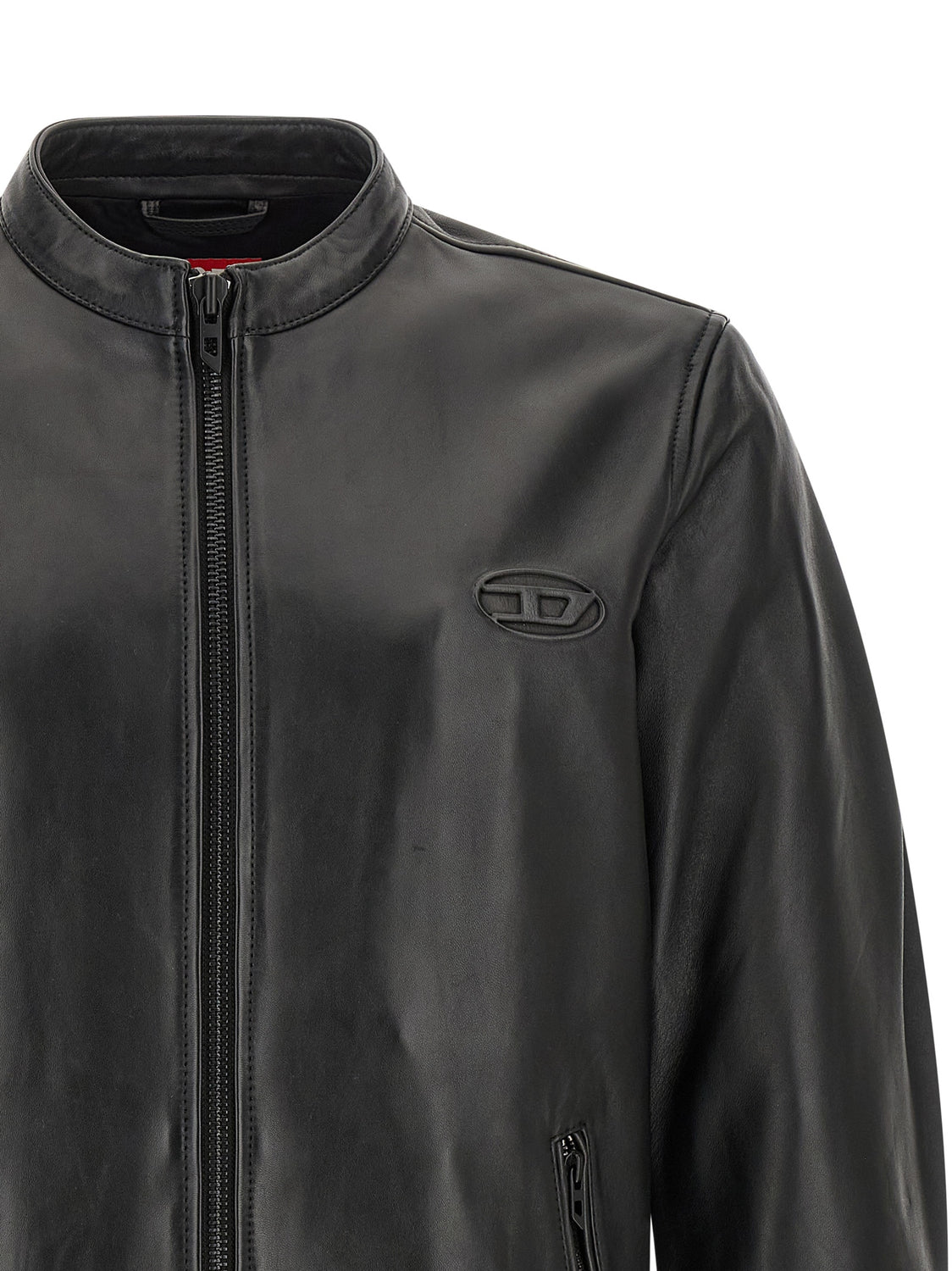 Black Lamb Leather Leather Jacket