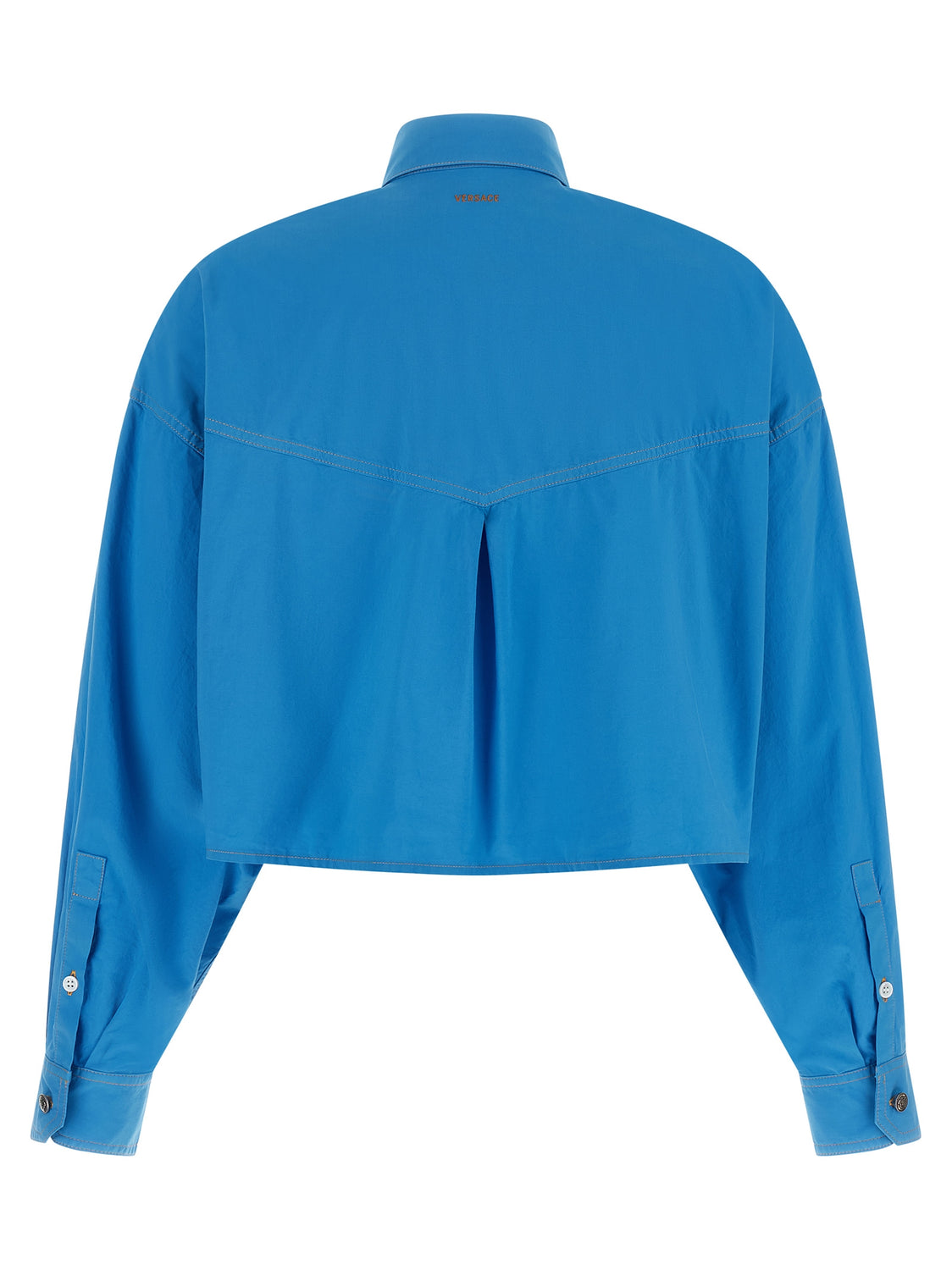 Blue Cotton Blouse