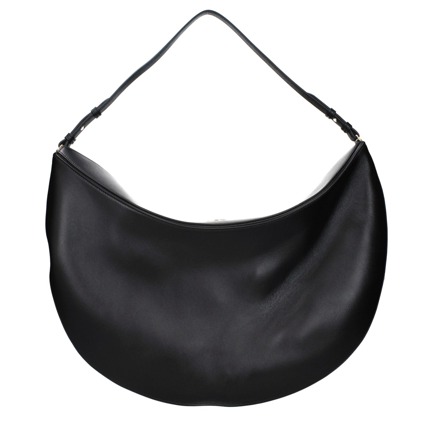 Black Leather Shoulder Bag