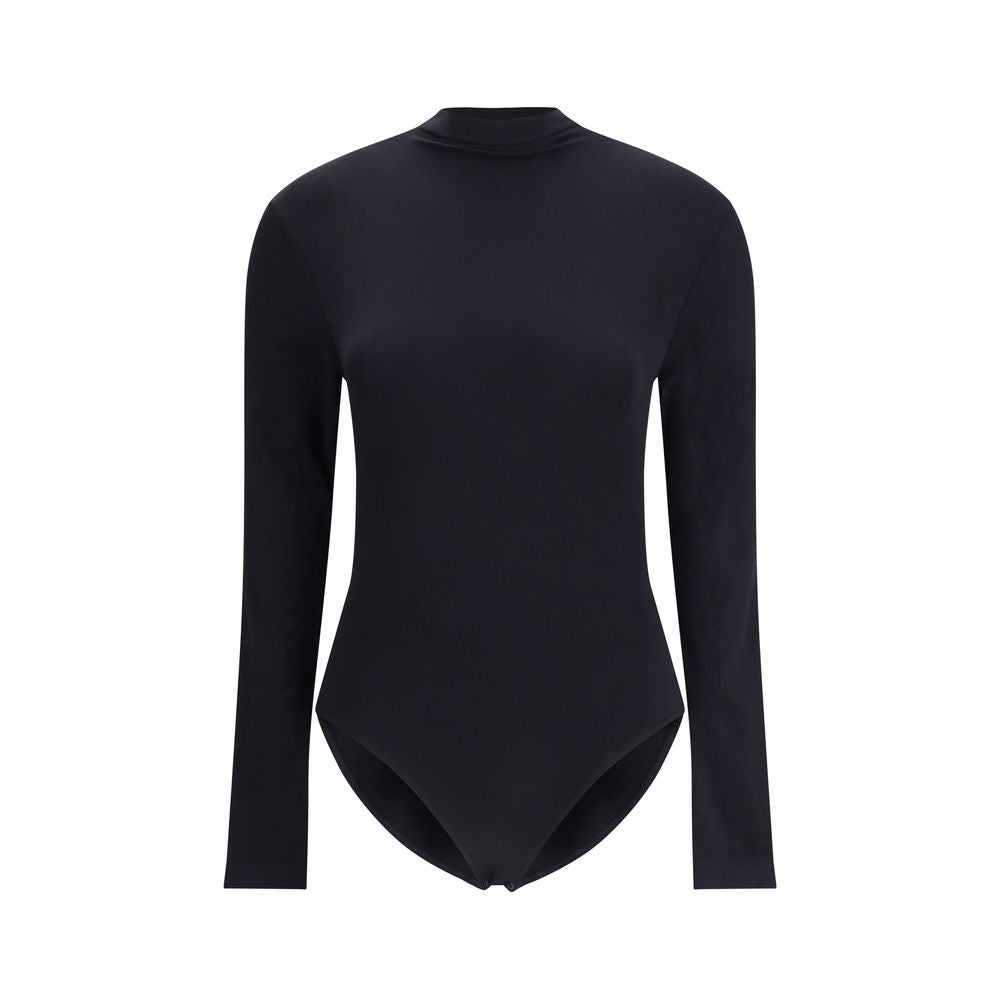 Black Polyamide Bodysuit