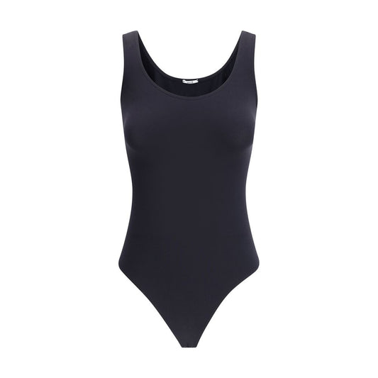Black Polyamide Bodysuit