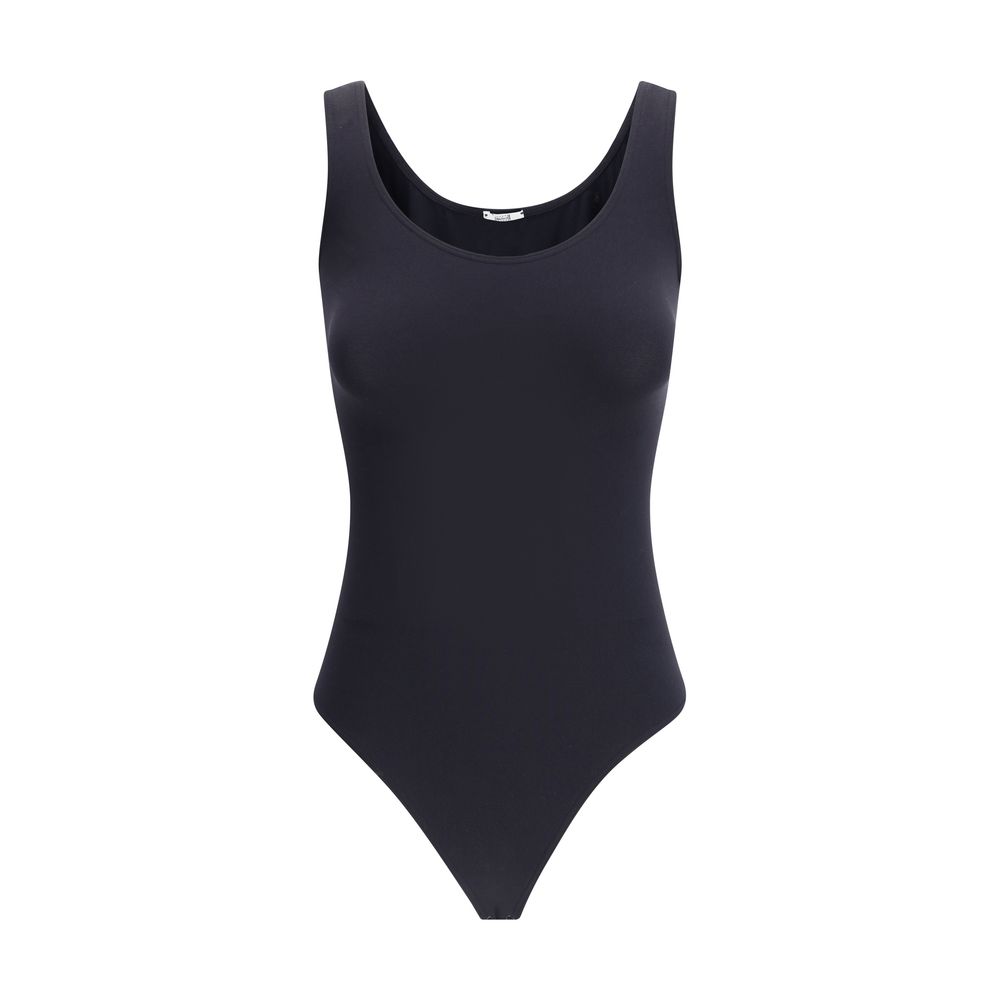 Black Polyamide Bodysuit