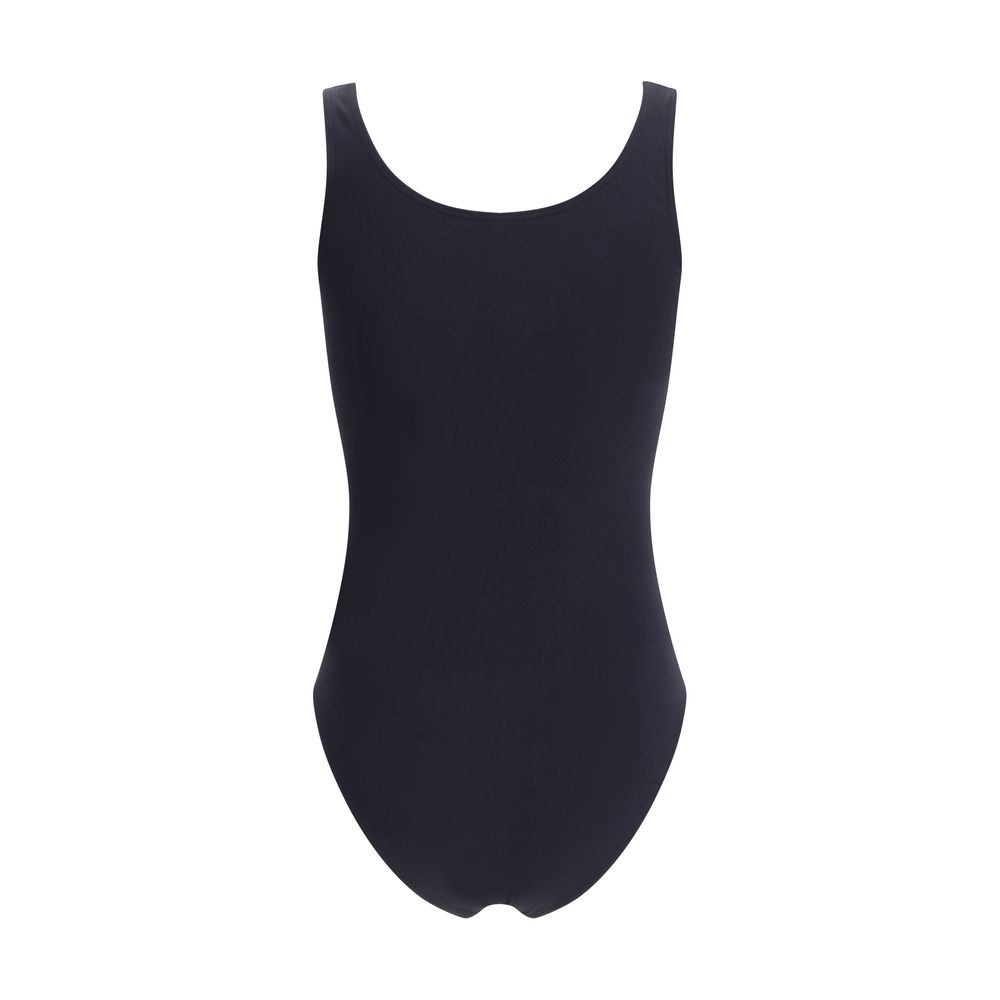 Black Polyamide Bodysuit